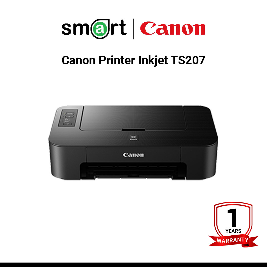 เครื่องพิมพ์อิงค์เจ็ท Canon Printer Inkjet TS207