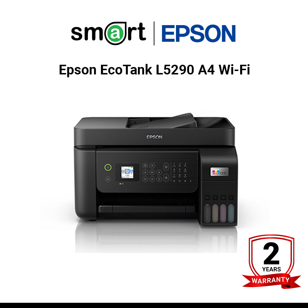 เครื่องพิมพ์อิงค์เจ็ท Epson EcoTank L5290 A4 Wi-Fi All-in-One Ink Tank Printer with ADF
