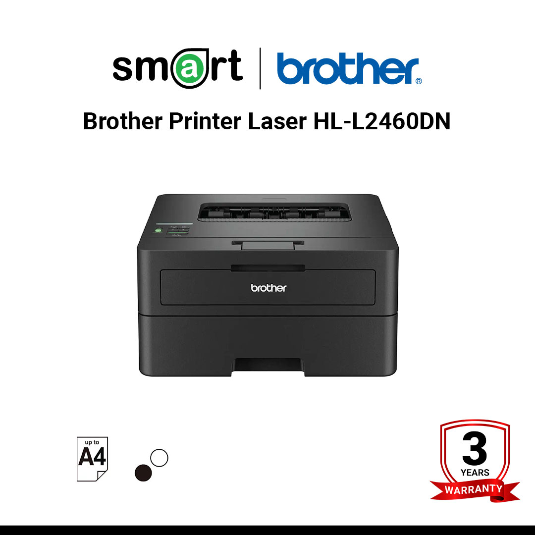 Brother Printer Laser HL-L2460DN เครื่องพิมพ์เลเซอร์ ขาว-ดำ เครื่องพิมพ์ระบบเลเซอร์ ขาว-ดำ