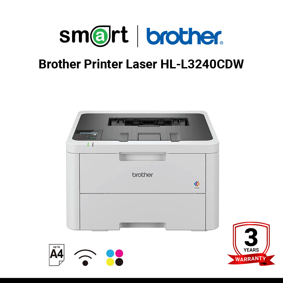 Brother Printer Laser HL-L3240CDW  เครื่องพิมพ์สีเทคโนโลยีแบบ LED พิมพ์ขาว-ดำ, สี