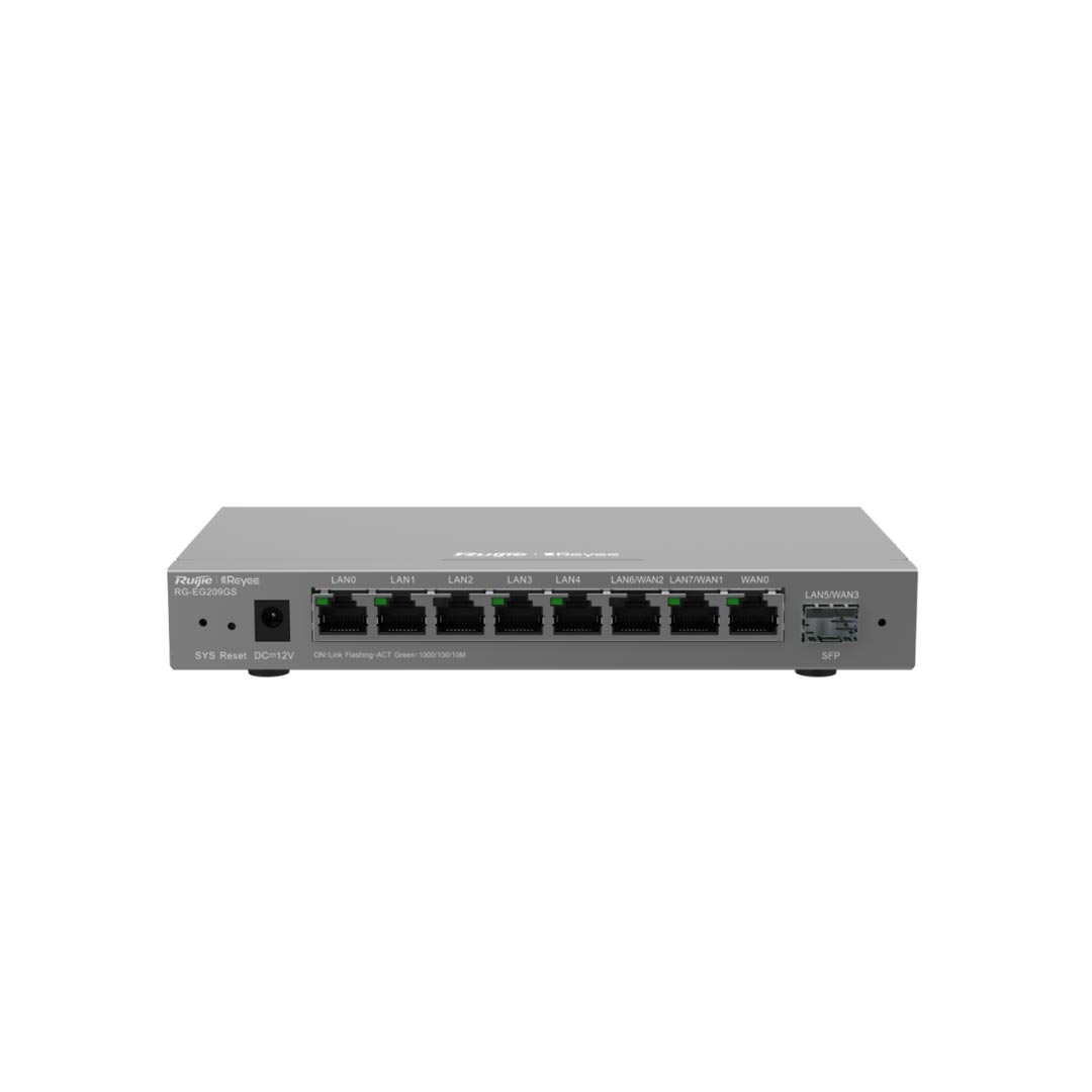 Reyee (เร้าเตอร์) รุ่น RG-EG209GS Desktop 9-port cloud management router
