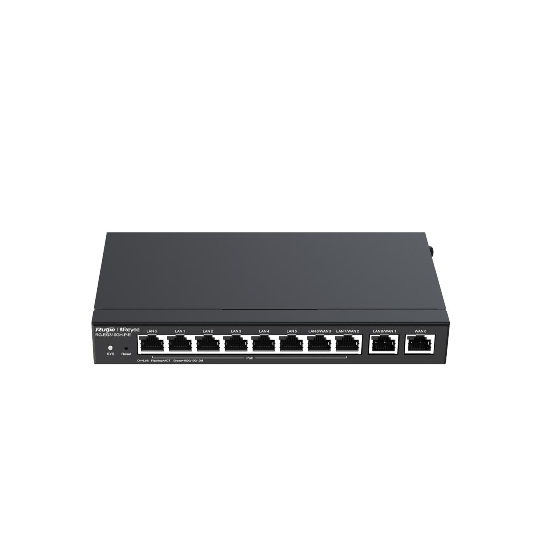 Reyee (เร้าเตอร์) รุ่น RG-EG310GH-P-E Desktop 10-port full gigabit router