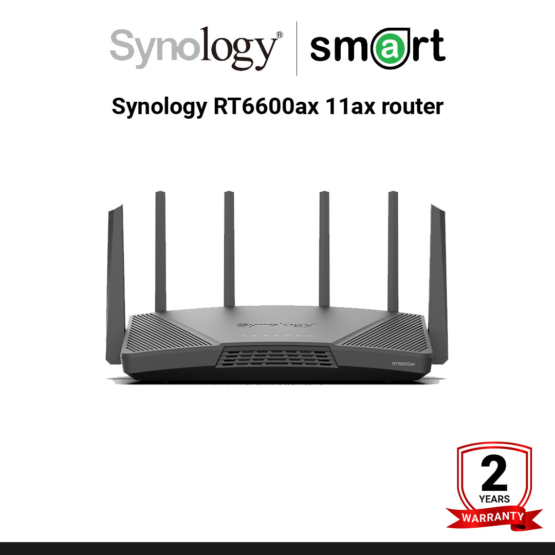 Synology RT6600ax 11ax router ,with 2.5Gbps backhaul, Mesh, and Tri-band support  Mesh, and Tri-band support