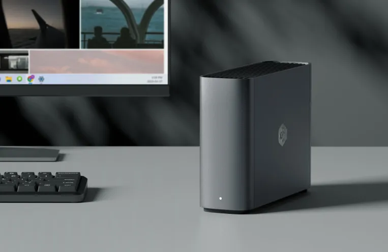 Synology BeeStation Plus 8TB, Personal Cloud, built-in hard drive, AI-powered photo organizer